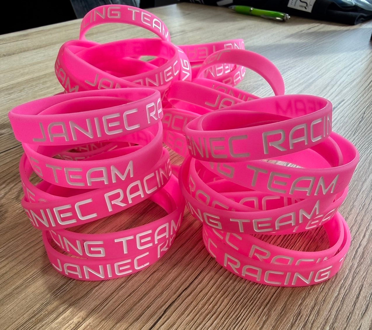 Bracelet silicone rose