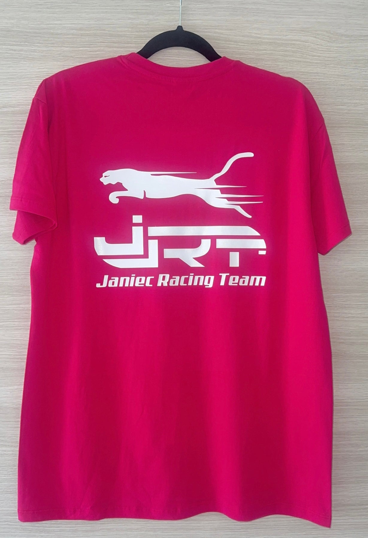 Tee shirt JRT Rose flocage blanc